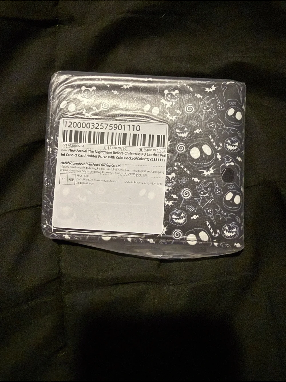Nightmare Before Christmas Wallet